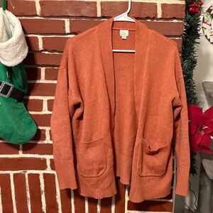 a new day Terracotta Knit Cardigan